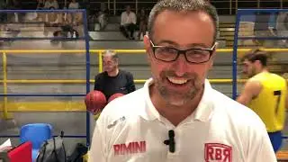 RivieraBanca Basket Rimini-Skrljevo 91-69, post partita con Coach Mattia Ferrari