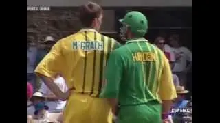 Glenn Mcgrath vs Matthew Hayden Ugly Cricket Fight Sledging