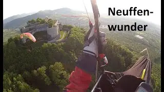 Gleitschirmflug Neuffenwunder