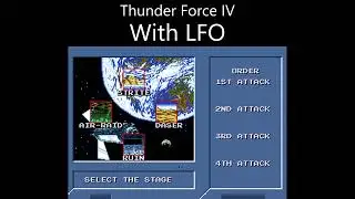 Mega Drive music with and without the low-frequency oscillator (LFO)