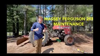 Massey Ferguson 261 Oil/ Fuel Filter Change