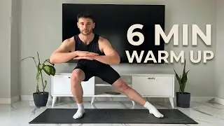 6 MIN WARM UP | MORNING FULL BODY AT HOME WORKOUT (NO EQIPMENT)