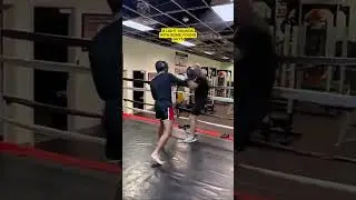 Hoy estoy haciendo un trabajo divertido #boxeo #escueladeboxeo