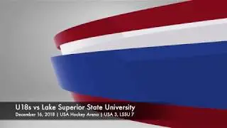 HIGHLIGHTS | U18s fall short to Lake Superior State University 5-2