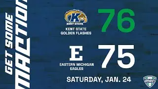 MBB Condensed Game: Kent State 76, Eastern Michigan 75 (2OT)