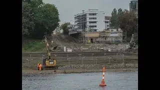 Carola Br&uuml;cke Dresden - Update 14.10. Sondierungsbohrungen, Sicherung Br&uuml;ckenk&ouml;pfe Domarin 17