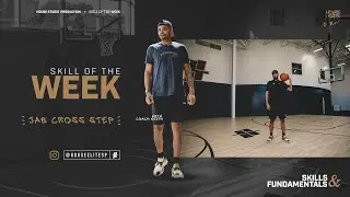 Elite Footwork As A Big Man - Jab Cross Step #skilloftheweek
