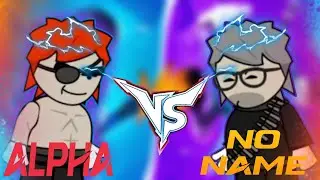 ALPHA VS NO NAME | IN MINI MILITIA CLASSIC  |  MUST WATCH