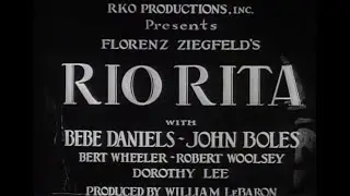 Rio Rita (1929) PRE-CODE MUSICAL COMEDY FILM FULL MOVIE RKO BEBE DANIELS JOHN BOLES DON ALVARADO