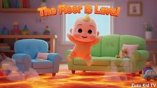 The Floor Is Lava Extreme Jumping Adventure &ndash; Toddler Action, Movement, and Fun Learning