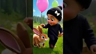 Kid Magical Adventure with Bunny friend✨ #kids #magic #adventure #bunny #friends #mahwish102