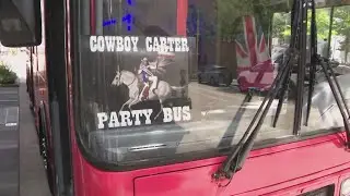 Cowboy Carter party bus takes Beyonc&eacute; fans on a Houston ride like no other