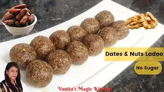 Baby food recipes for 1 year old | Dry fruits ladoo for baby weight gain | Vanita&rsquo;s Magic Kitchen