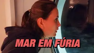 FOI TENSO O COMEÇO DA VIAGEM DE CRUZEIRO DA EUROPA PRO BRASIL - TRAVESSIA! T10.ep38