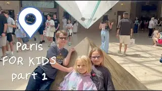 3 Kids Take on Paris! Eiffel Tower, Louvre, & Sweet Treats 🍰🇫🇷 - episode 9