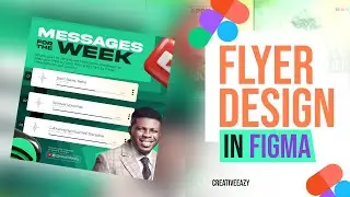 From Concept to Creation: Design a Professional Podcast Flyer in FIGMA