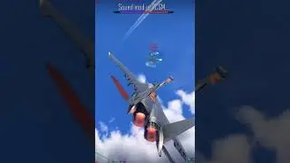 F-15E VS F-16C, dont mess up the merge! #warthunder #shorts #shortvideo #gaming #aviation #1v1