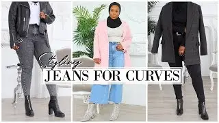 STYLING DENIM JEANS FOR CURVES! | SPRING 2019 | Aysha Harun