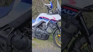 what the Transalp can really do with off road tyres  