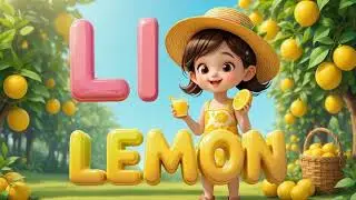 ABC Song L| L is for Lemon Song | Nursery Rhymes | Educational video children | Sing Spell