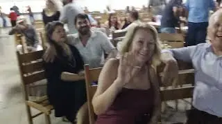 Baile da terceira idade de Umuarama clube CCI, com banda Valvitor grupo bailanteiro
