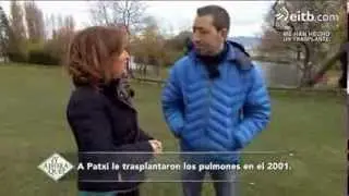 Con los 2 pulmones trasplantados, Patxi sube seismiles