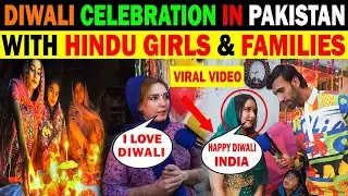 DIWALI 🪔 CELEBRATE IN PAKISTAN WITH HINDU GIRLS | PAK HINDU GIRLS REACTION ON INDIA | PEOPLE TV SHOW
