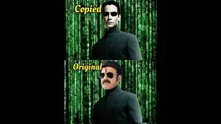 The Matrix copied Balakrishna  | trolls | NBK | india is not for beginners #shorts #ytshorts #nbk