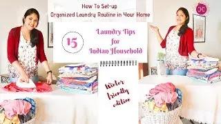 Laundry Routine in Hindi (with English Subs) / Clothes Washing Care & Laundry Tips