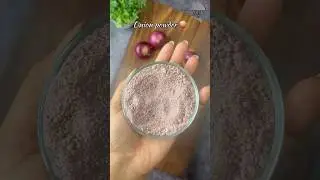 Homemade Onion seasoning powder🧅 #shorts #onionpowder #seasoningpowder #seasoning #homemade