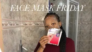 FACE MASK FRIDAY PT 4|| SKIN REPUBLIC SHEET MASK|| SOUTH AFRICAN YOUTUBER   #ROADTO1K