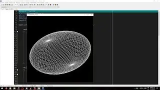 Rotacion, escalacion y traslacion con esfera | OpenGL C |