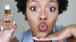 NEW Covergirl Vitalist Healthy Elixir Foundation | Demo + First Impressions