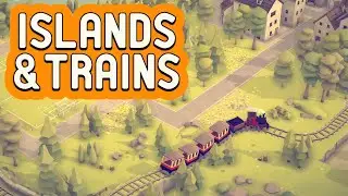 Starting My New Cozy Island | Islands & Trains Full Release | Lets Build 🔨