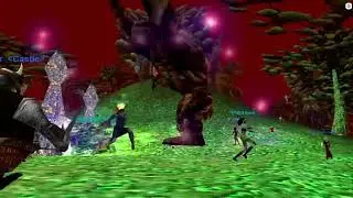 Project 1999 Green - Cazic Thule POP! Server race 9 minutes left in Window.