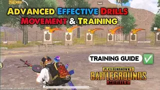 (ENG SUB) LEARN TOP 5 ADVANCE DRILLS That will IMPROVE YOUR Reflexe,Aim & Close Combat | PUBG MOBILE
