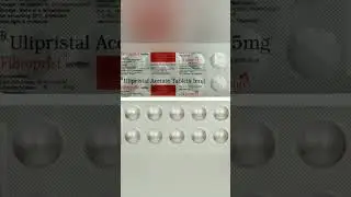 Fibroprist tablet in Hindi ||Ulipristal Acetate tablet ||fibroprit tablet uses in Hindi #shrots