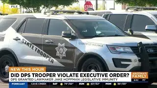 Did AZ DPS violate executive order by granting lawmakers legislative immunity?