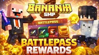 Claiming rewards from Battlepass | NotPrinceXD007 | bananasmp.net 