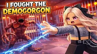 Escaping Stranger Things Prison Run in Roblox (Obby) 😭
