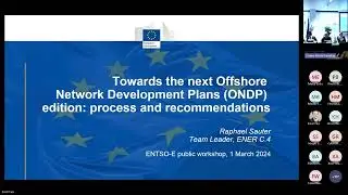 ENTSO-E Public Workshop on ONDP Improvements - 1 March 2024 - Meeting Recording