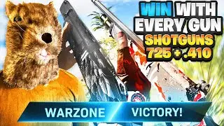 Win with Every gun on Warzone (Shotguns 725 & .410)