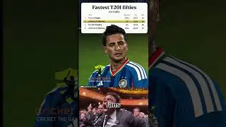 India's&nbsp;2ndfastest half-century&nbsp;in T20Is by hammering a 14-ball 50&nbsp;against NZ&nbsp;in the third T20I