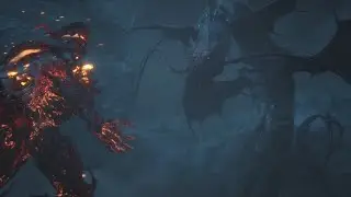 Final fantasy XVI fighting leviathan
