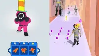Join Blob Clash 3D Game vs SuperHero Run Game &ndash; Action-Packed Showdown!