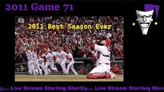 STRATOMATIC BASEBALL 2011 St Louis Cardinals Replay Game 71 vs Kansas City Royals 6-17-2011