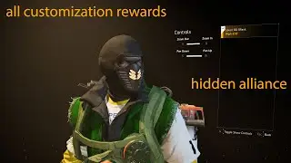 The Division 2 Hidden Alliance Season 9 All Outifts/Customization Rewards