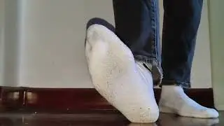 show white socks12.31 #socks #foot #whitesocks