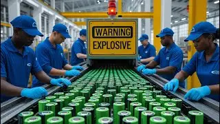 How Over $90 MILLION of Lithium Batteries Are Recycled EACH DAY in a Factory
