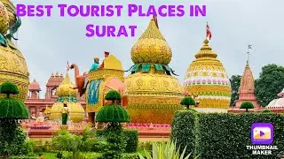 Best Tourist Places of Surat Surat city Tour Nature Park Dumas Beach Gurukul Swami narayan Mandir
